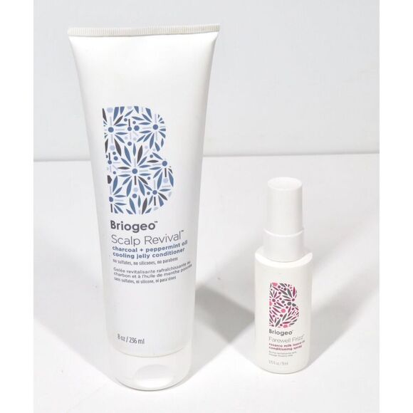 Briogeo Scalp Revival Cooling Jelly Conditioner + Farewell Frizz Leave In Spray - Picture 1 of 2